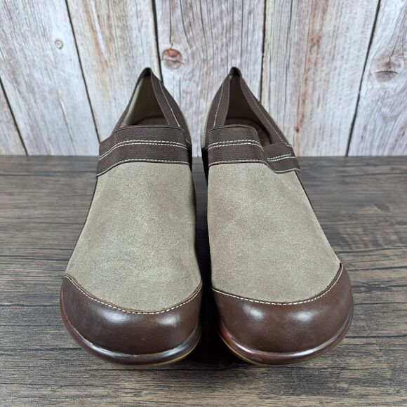 Jambu Cali Classic Comfort Clog Shoes Women's Sz 8 M Beige Brown (VGC) - Picture 2 of 9